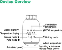 Slimme Thermostatische Radiatorkraan met Spraakbesturing - Programmeerbare Slimme Verwarmingsthermostaat — thumbnail 4