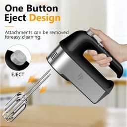 Krachtige Elektrische Keukenmixer met Kom en 5 Snelheden — thumbnail 3