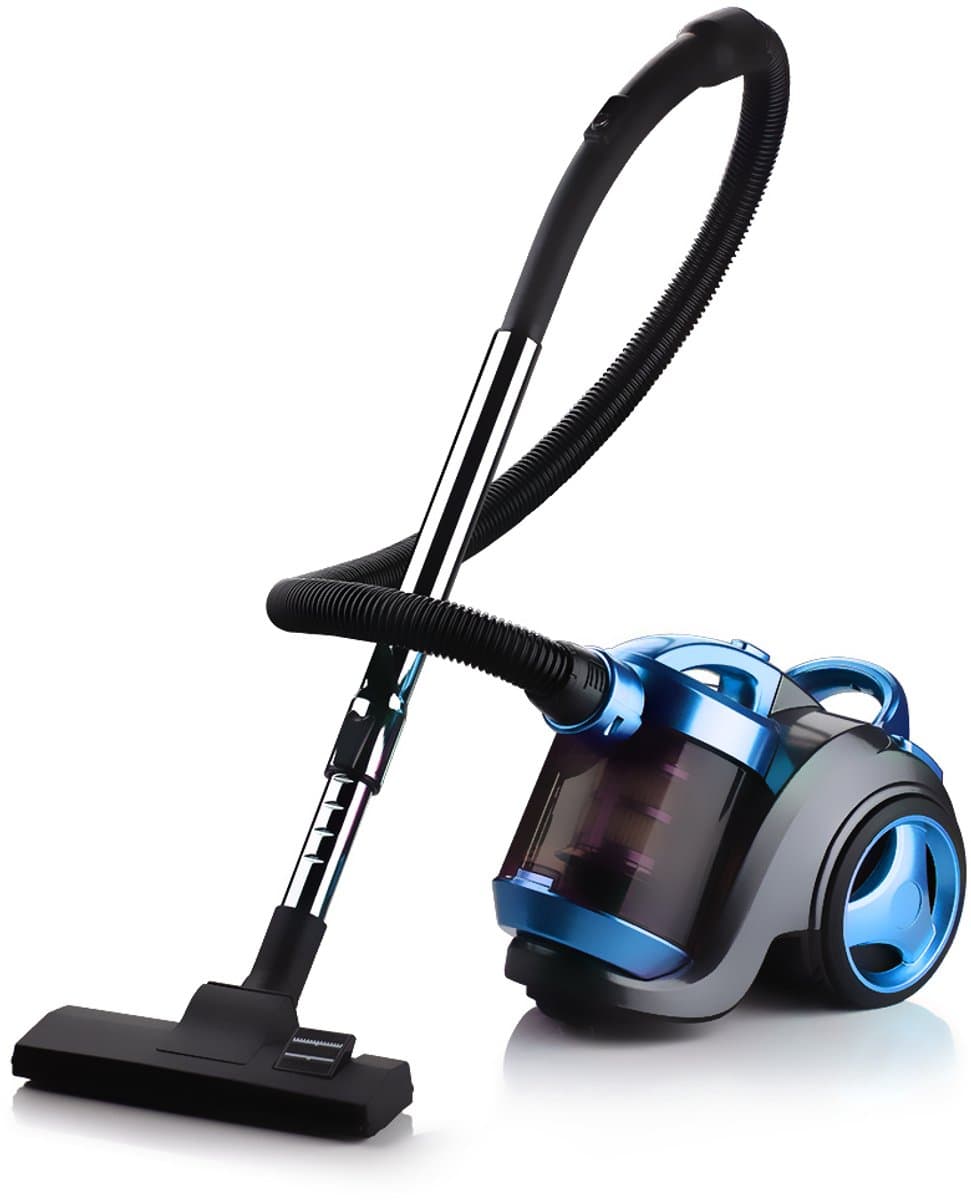 Stofzuiger zonder stofzak - Lichtgewicht- 1200W voor Tapijt en harde vloeren -3,0 Liter - Blauw — afbeelding 1