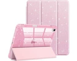 Glitter Transparante Beschermhoes voor iPad Air 11 Inch M3/M2 & iPad Air 5/4 10.9 Inch - Schokdempend