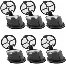 HEPA-filters - 6 Stuks - Geschikt voor Dreame H14 Nat- en Droogzuiger - Accessoireset - Nat- en Droogzuiger Filter — thumbnail 1