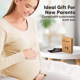Allecta - Inktloze Stempelkit voor Baby's - Voetafdruk en Handafdruk - Poot Stempelafdruk - Pasgeboren Baby's - Zwart. — thumbnail 3