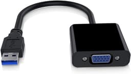 Externe USB 3.0 naar VGA Adapter voor Beeldscherm Uitbreiding — thumbnail 1