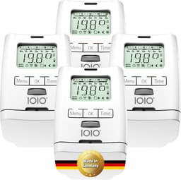 4x Slimme Digitale Radiatorknop voor Energiebesparing - Eenvoudige Montage — thumbnail 1