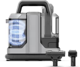 MMM® Tapijtreiniger Machine - Tapijtreiniger Stofzuiger - Tapijtreiniger - Vlekkenreiniger - Bankreiniger - 450W - Grijs- ‎30CM x 16CM x 26 CM — thumbnail 1