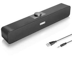Bluetooth Desktop Luidsprekers met USB en AUX Aansluiting voor PC en Laptop