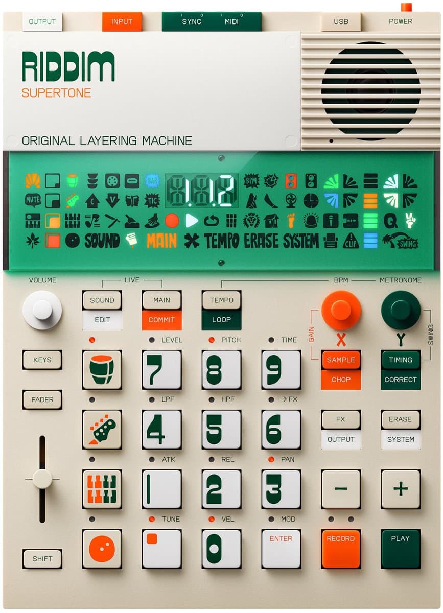 Teenage Engineering EP-40 Riddim Supertone Groovebox — afbeelding 1