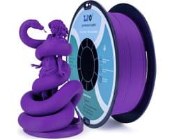 Matte PLA Filament 1.75 mm - Hoogwaardige 3D Printer Filament in Paars - 1KG