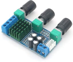 Digitale Audio Versterkerbord 2x80W TPA3116D2 Chip met Bass Controle — thumbnail 2