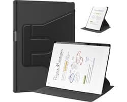 Dunne Beschermhoes met Slaap/Waakfunctie voor 11.8 Inch E-reader Penhouder Zwart