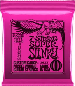 Ernie Ball 2623 Super Light elektrische gitaarsnaren 7-snarig (009-052) — thumbnail 3