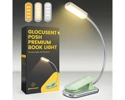 Premium Oplaadbare Boeklamp met Timer en 16 LEDs - Ideaal voor Lezers