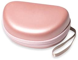 Beschermhoes voor Draadloze On-Ear Hoofdtelefoons - Afneembare Polsband, Compact Formaat, Roségoud — thumbnail 4