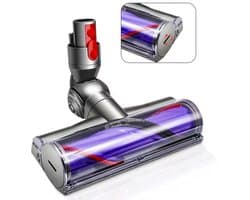 BLOSSOM Stofzuigermond - Geschikt voor Dyson V8/V10/V11/V15/G5 - Groen Led - Wasbare borstel - Wasbare borstel - Stofzuigeraccessoires - Blauw