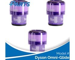 Dyson Omni-Glide Filters (3 Stuks, Plus.Parts® alternatief voor 965241-01)