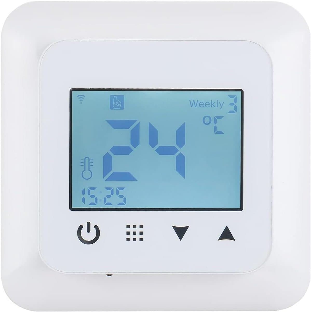 Slimme Wifi Thermostaat voor Elektrische & Watervloerverwarming - App & Spraakbediening — afbeelding 1