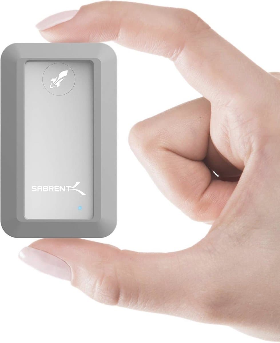 Kleine en Robuuste 1TB USB 3.2 Externe SSD met Waterdichte Behuizing — afbeelding 1