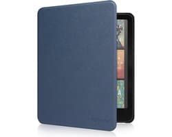Slanke Beschermhoes voor 7-Inch Kindle Paperwhite 12e Gen 2024 en Colorsoft Signature Edition - Blauw met Auto Sleep/Wake