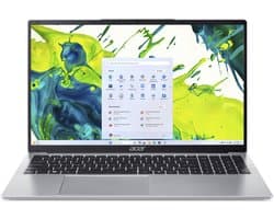 Aspire Lite AL17-31P-C7EA - Laptop - 17 inch - Intel N150 - 8GB - 128GB SSD - Zilver - incl 1 jaar Microsoft 365 Personal