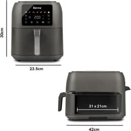 Luchtfriteuse XXL 8L - Gezond Frituren met Digitale Instellingen — thumbnail 7