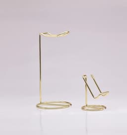 Hoofdtelefoon en Mobiele Telefoon Stand Desktop Set - Metalen Houder voor Bureau (2 Stuks) — thumbnail 3