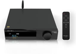 High-Res MQA DAC met 12 Chips, USB, Bluetooth 5.1, HDMI ARC - Voor PC, PS5 en HiFi Systemen — thumbnail 1