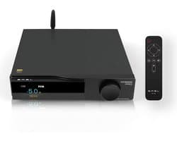 High-Res MQA DAC met 12 Chips, USB, Bluetooth 5.1, HDMI ARC - Voor PC, PS5 en HiFi Systemen