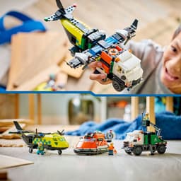 Lego City 60505 Vliegtuig Wagen Hovercraft Bouwstenen — thumbnail 4