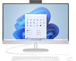 HP All-in-One 27-cr0071nd Intel Core i7-1355U 27inch FHD AG 16GB DDR4 512GB PCIe NVMe SSD W11H Shell White Intel® Core™ i7 68,6 cm (27") 1920 x 1080 Pixels Alles-in-één-pc DDR4-SDRAM Windows 11 Home Wi-Fi 6 (802.11ax) Wit