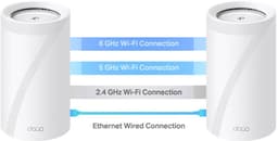 TP-Link Deco BE85 - Mesh WiFi - WiFi 7 - WiFi Versterker - 19000 Mbps - 2-Pack — thumbnail 8