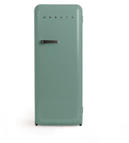 CREATE - Koelkast in retrostijl - Sage - Handvat Zwart - FRIDGE RETRO 281L — thumbnail 1