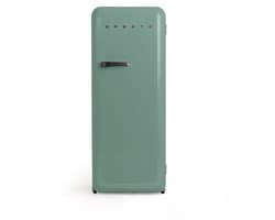 CREATE - Koelkast in retrostijl - Sage - Handvat Zwart - FRIDGE RETRO 281L