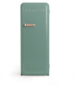 CREATE - Koelkast in retrostijl - Sage - Handvat Roségoud - FRIDGE RETRO 281L — thumbnail 1