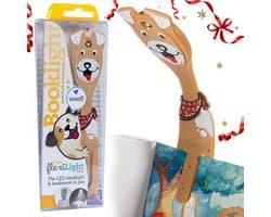 Boeklamp met Bladwijzer | Flexibele LED Leestlamp voor Kinderen en Volwassenen | Perfect voor in Bed | Boekaccessoires