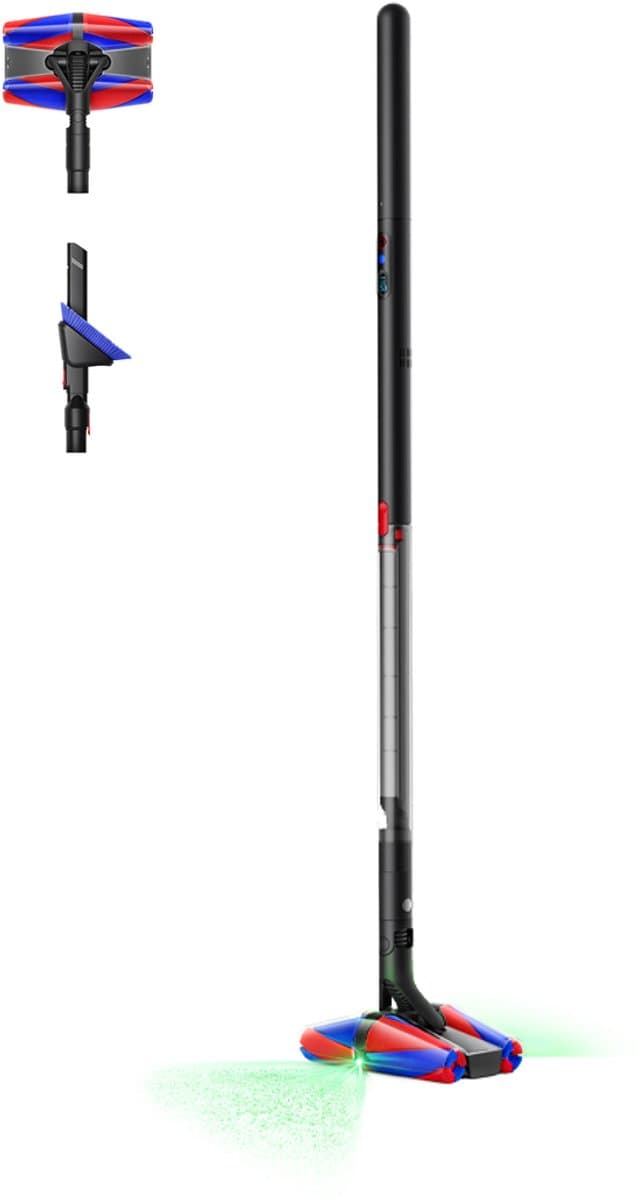 Dyson PencilVac Fluffycones - Steelstofzuiger - Zwart - 50 Air Watts - Ultraslank en licht ontwerp — afbeelding 1
