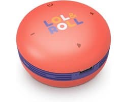 Draagbare Kinder Bluetooth Speaker Oranje met Veilige Volumebegrenzing en Music Share