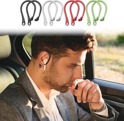 Siliconen oorhangers voor sport en hardlopen - Set van 4 paar oorhaken — thumbnail 3