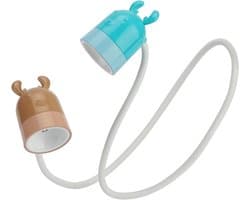 Flexibele LED Halsleeslamp voor Lezen in Bed, Knippen of Handwerken - Warm Licht