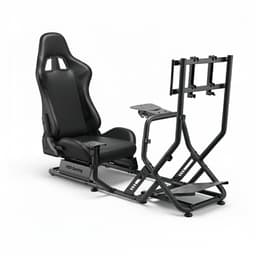 VDD Gaming - Sim racing - Racestoel cockpit simulator - Volledig verstelbaar racestoel - Zwart — thumbnail 1