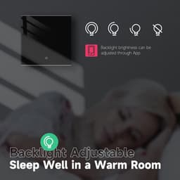 Programmeerbare WiFi Thermostaat met LCD Touchscreen voor Waterverwarming en Tuya App — thumbnail 3