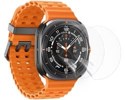 Screen Protector TPU Screen Protector (2-Pack) Geschikt voor Samsung Galaxy Watch 6 Classic 47MM