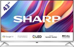 Sharp Aquos 43GP6265 - 43 inch 4K UHD QLED met Google TV - 2024 — thumbnail 1