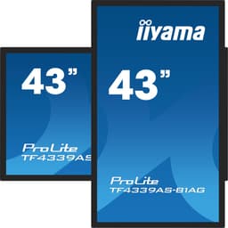 iiyama TF4339AS-B1AG computer monitor 108 cm (42.5") 3840 x 2160 Pixels 4K Ultra HD LED Touchscreen Zwart — thumbnail 4