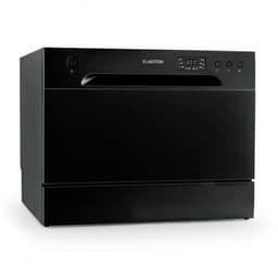 Klarstein Vaatwasser Amazonia 6 - Mini - Vrijstaand - Afwasmachine - 6 Programma's - 55 x 43,5 x 49,5 cm - Zwart - Tafelvaatwasser - 6 Maatgedekken 49 dB 50 cm 1380W - AquaStop Inbouw - glas - Dishwasher - Vaatwasmachine — thumbnail 12