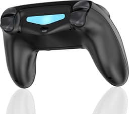 Ntech PS4 Controller Geschikt voor PS4 en PS3 - ps4 game controller Draadloos P47 - Zwart - Audio Jack Input - Touch Sensor - Dual Trilmotoren Draadloze Controller — thumbnail 4