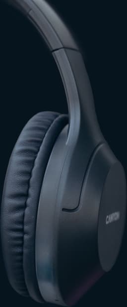 Canyon BTHS-3 Serie - Draadloze Over-Ear Koptelefoon - Bluetooth 5.1 - Opvouwbaar Ontwerp - 15 Uur Batterijduur - Zwart — thumbnail 3