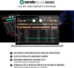Numark Mixtrack Pro FX - 2 Deck DJ Controller voor Serato DJ met DJ Mixer, Ingebouwde Audio-Interface, Capacitieve Touch Jog-wielen en FX Paddles — thumbnail 3