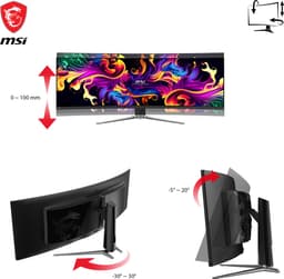 MSI MPG 491CQPDE QD-OLED 124,5cm (49) — thumbnail 2
