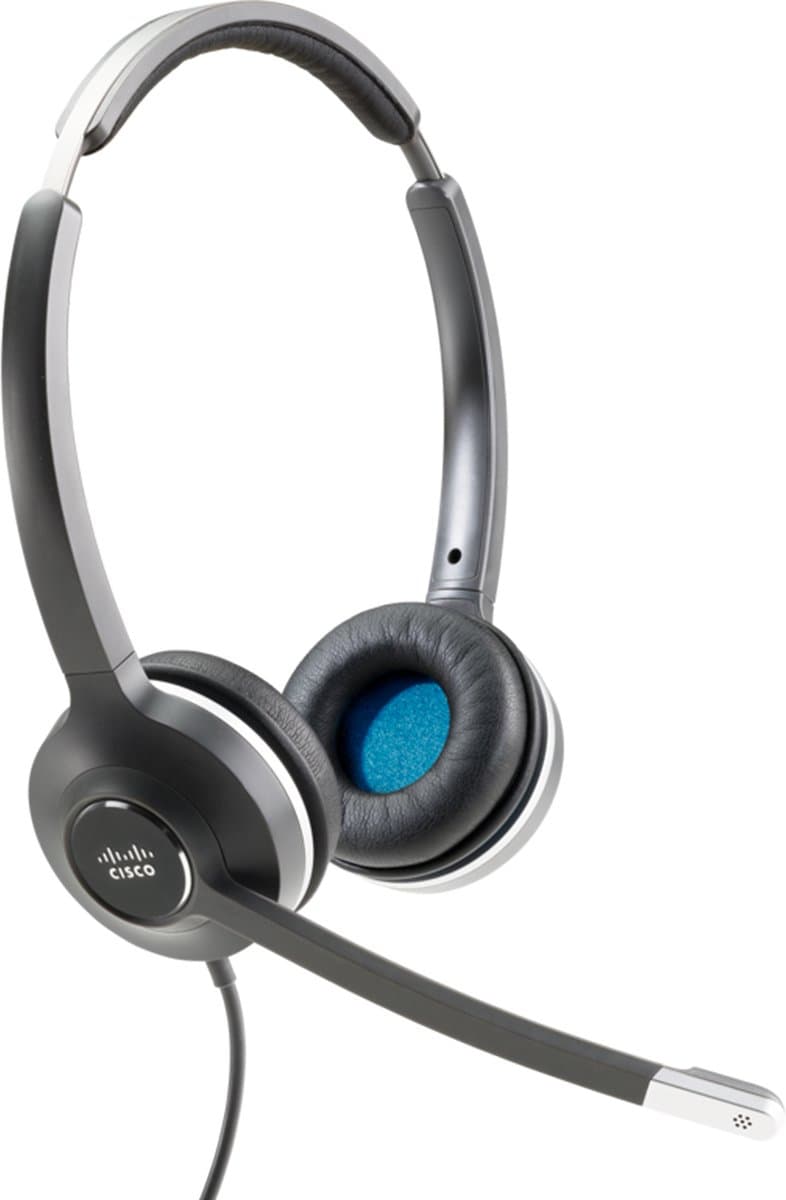 Cisco 532 Headset Bedraad Hoofdband Kantoor/callcenter Zwart, Grijs — afbeelding 1