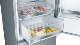 Bosch KGE398IBP - Serie 6 - Koel-vriescombinatie - RVS - Energielabel B - VitaFresh: houdt etenswaren langer vers in gekoelde lades — thumbnail 6